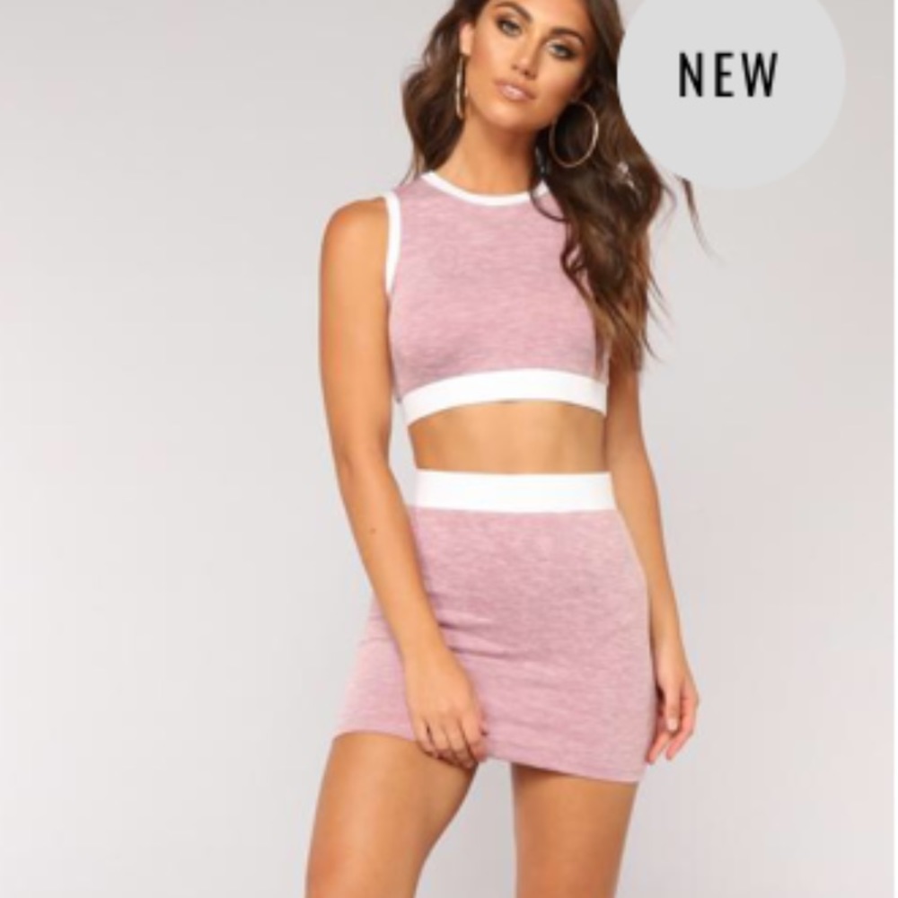 Pink 2 piece set BRAND NEW